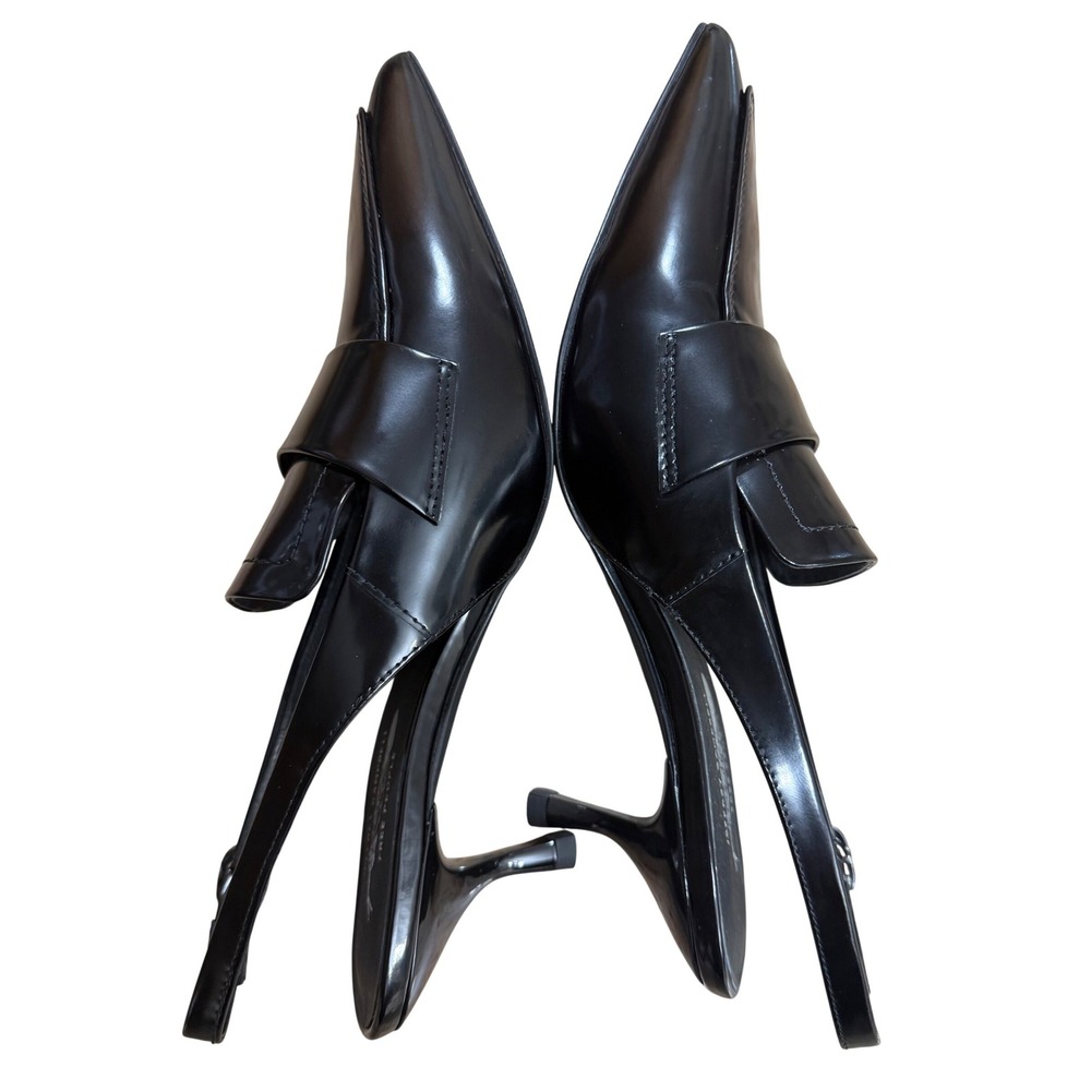 Jeffrey Campbell Literature Women's Slingback Kitten heel‎ Pumps 7 Dressy Office - Picture 8 of 11